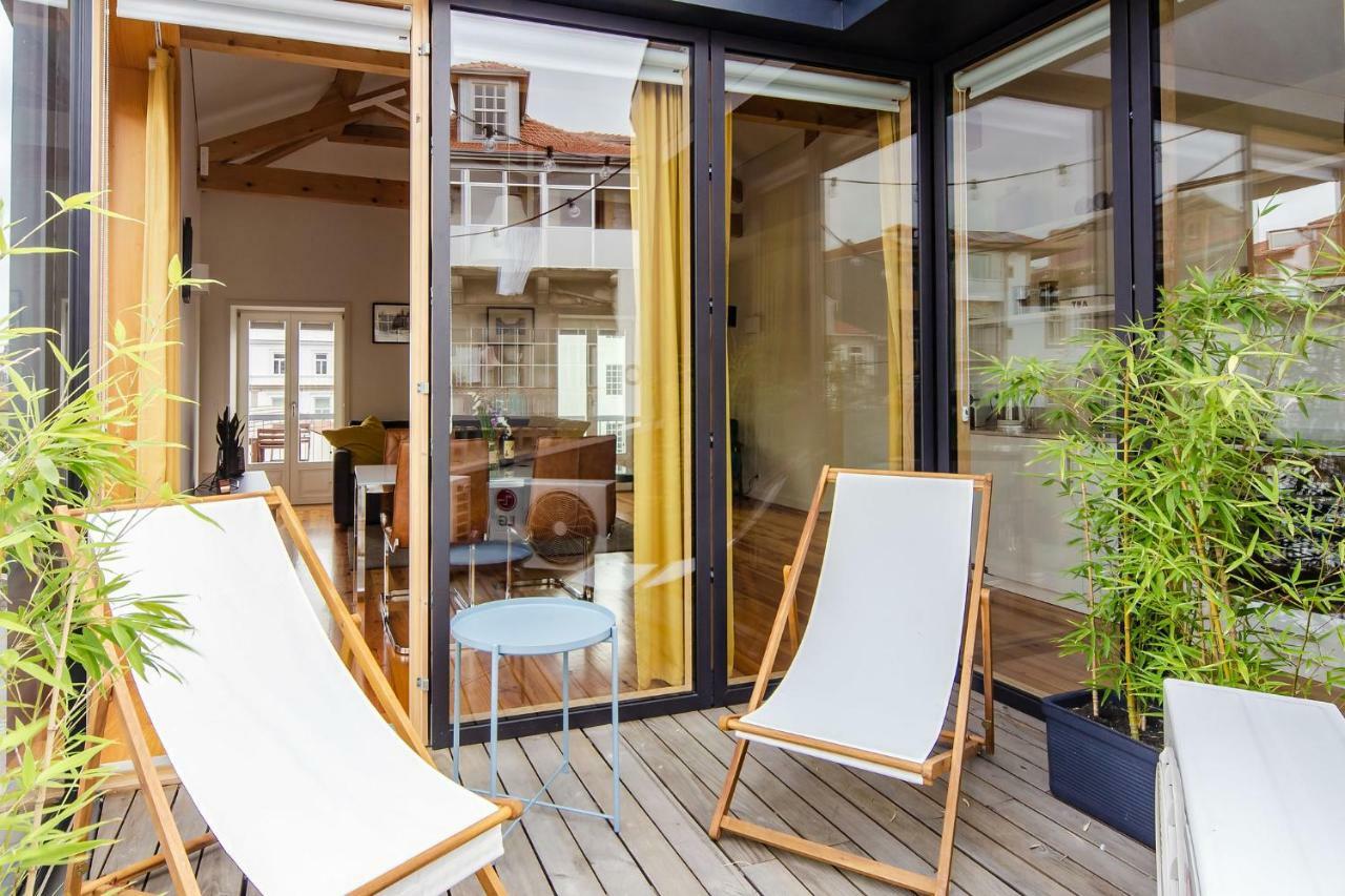 Amazing Penthouse Apartment In Historic Porto Zewnętrze zdjęcie